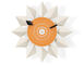 george nelson diamond markers wall clock - 1