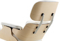 white ash eames® lounge chair & ottoman - 11