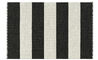 wide stripe icon woven rug - 1