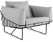 wireframe lounge chair - 3