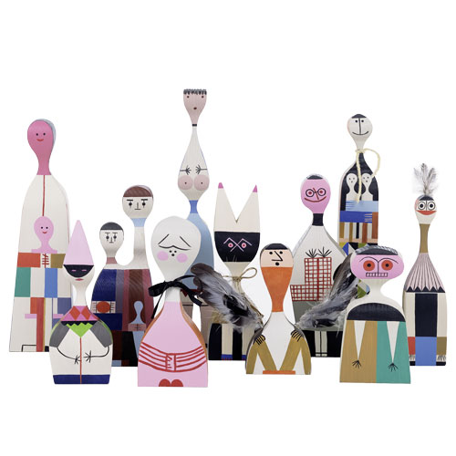 wooden dolls by alexander girard