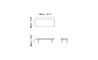 zio rectangular coffee table 145 - 9