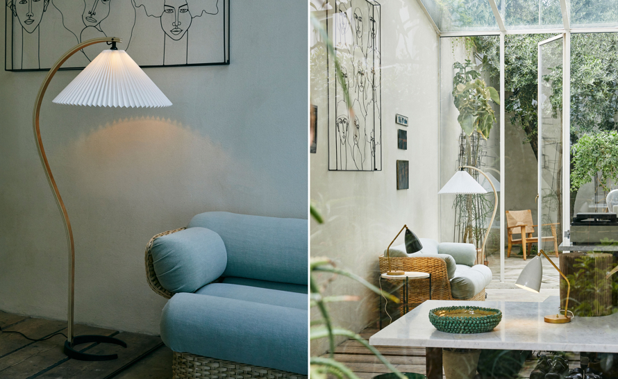 Timberline Floor Lamp by Mads Caprani from Gubi | hive