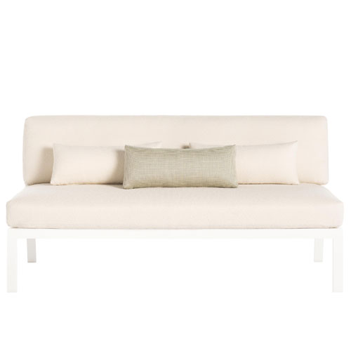 timeless modular armless sofa for Gandia Blasco