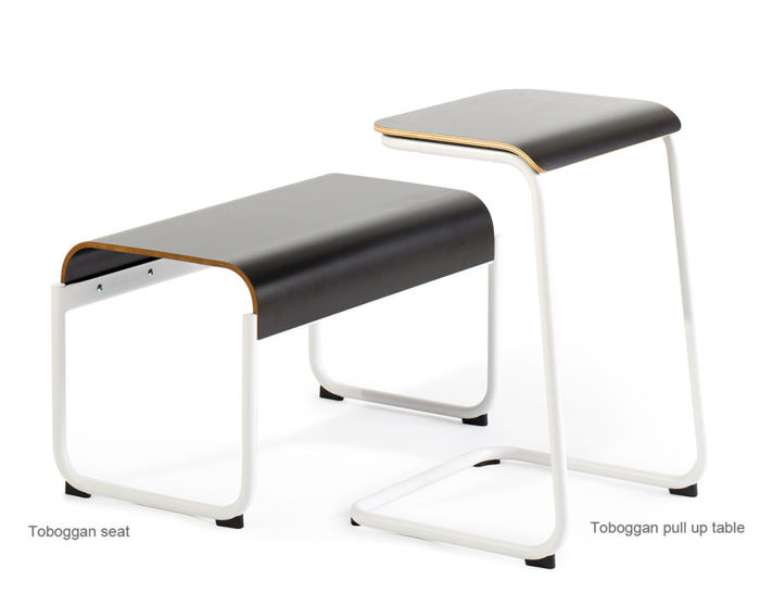 Toboggan Pull Up Table by Antenna Design for Knoll | hive