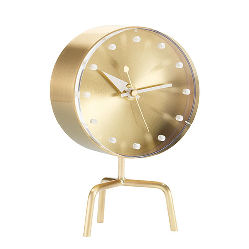 nelson tripod clock by George Nelson for Vitra.