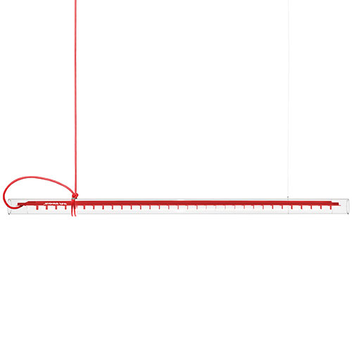 tubular suspension lamp for ingo maurer