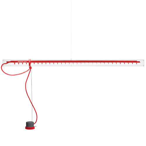 tubular balance table lamp for ingo maurer