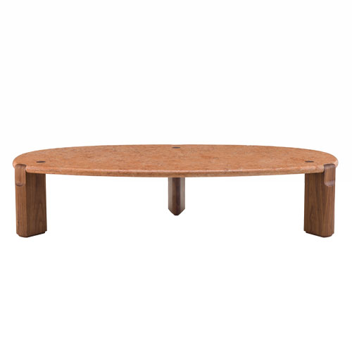 twenty-five stone coffee table large for De La Espada