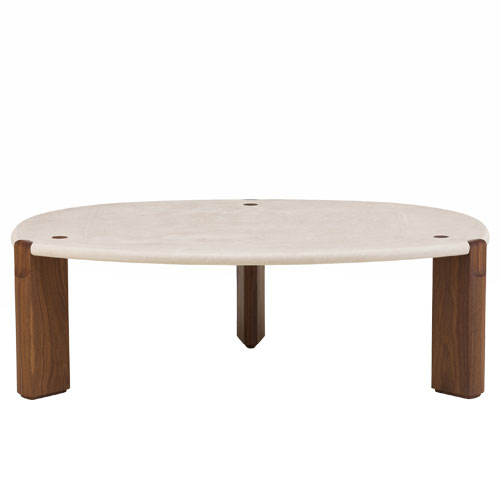 twenty-five stone coffee table medium by De La Espada Atelier for De La Espada