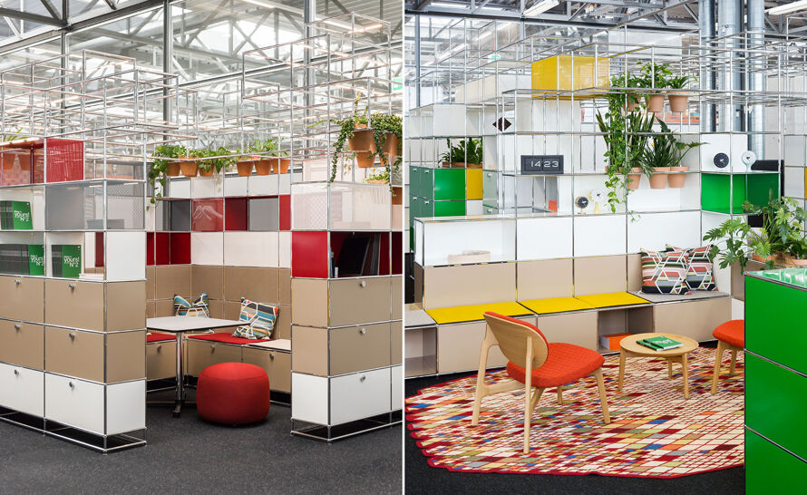 USM Haller Credenza DF by Fritz Haller & Paul Schaerer for USM