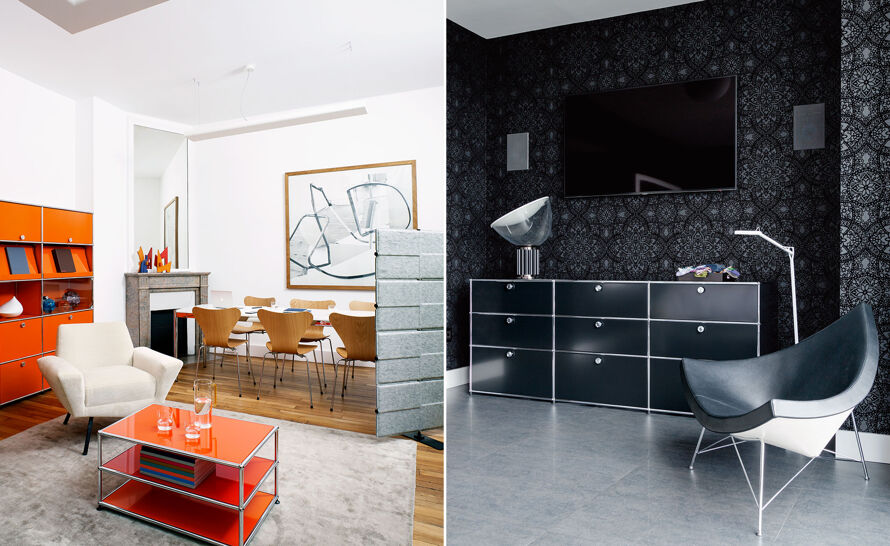 USM Haller Nightstand P1 by Fritz Haller & Paul Schaerer for