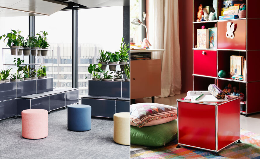 USM Haller Shelving Unit Q118 by Fritz Haller & Paul