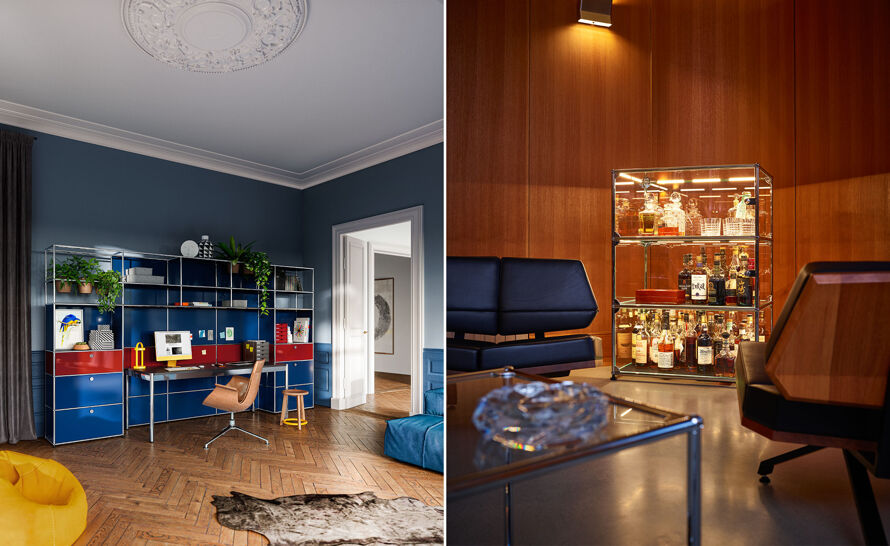 USM Haller Shelving Unit Q118 by Fritz Haller & Paul Schaerer for