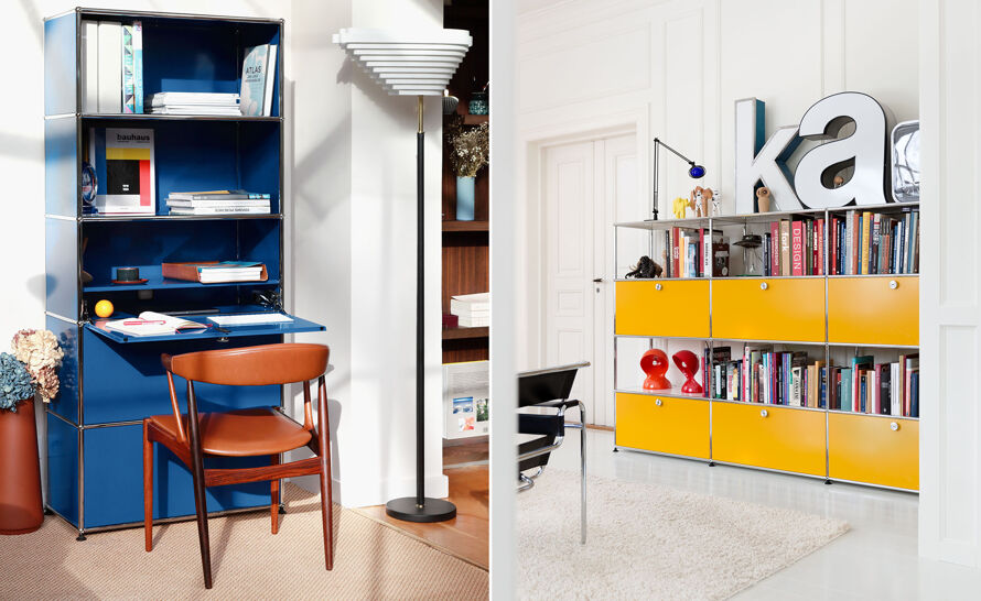 USM Haller Shelving Unit R1 by Fritz Haller & Paul Schaerer for