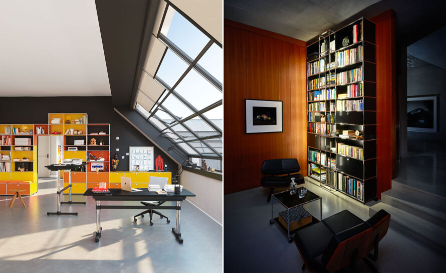 USM Haller Shelving Unit R2 by Fritz Haller & Paul Schaerer for