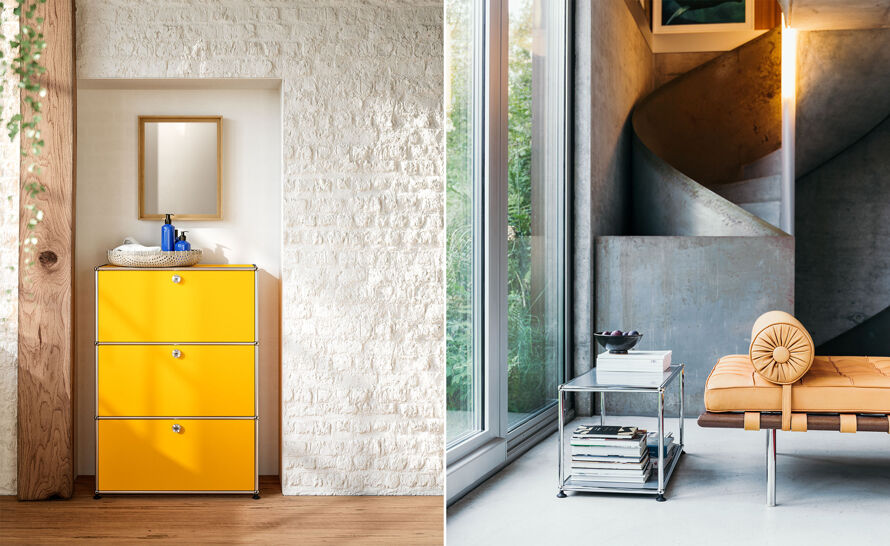 USM Haller Side Table M22 by Fritz Haller & Paul Schaerer
