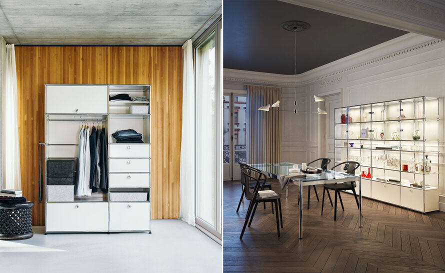 USM Haller Storage Unit C1A18 by Fritz Haller & Paul Schaerer for