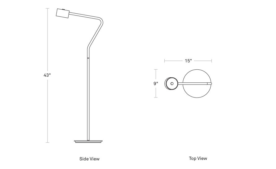 Verge Floor Lamp - hivemodern.com