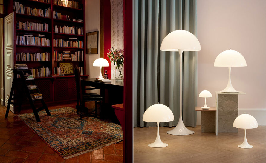 Floor and Table Lights - Panthella Collection from Louis Poulsen