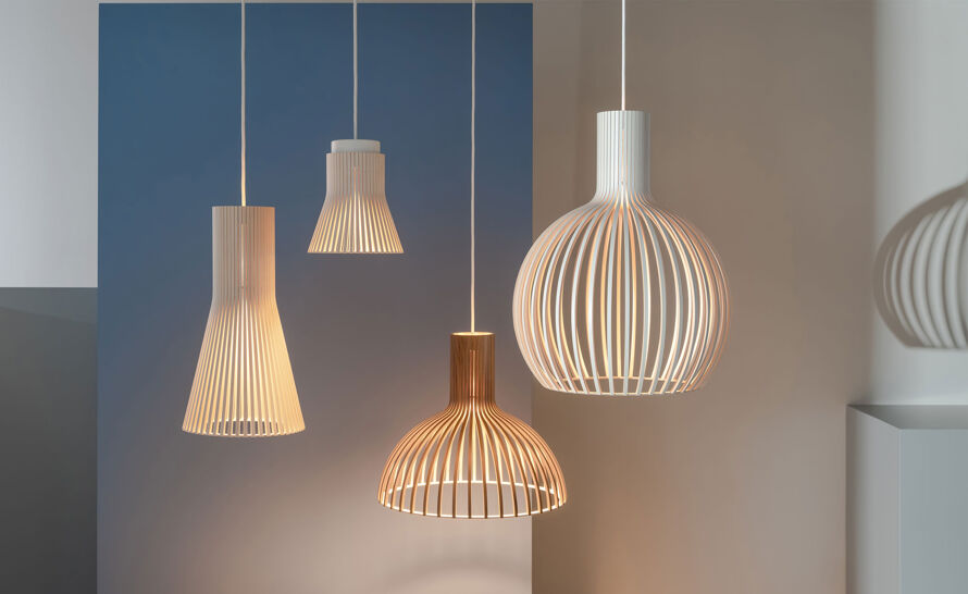 Victo 4251 Pendant Lamp by Seppo Koho for Secto Design | hive
