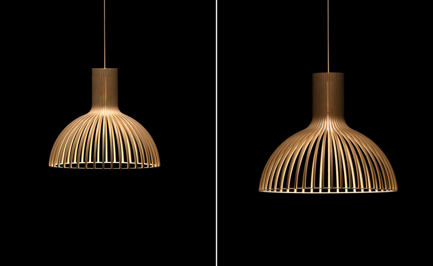 Victo 4251 Pendant Lamp by Seppo Koho for Secto Design | hive