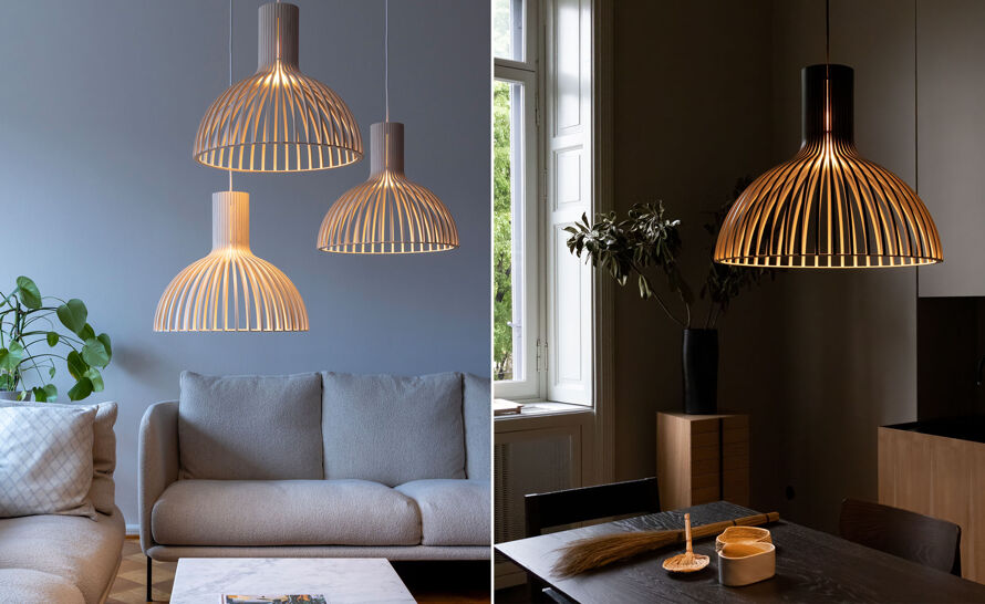 Victo 4251 Pendant Lamp by Seppo Koho for Secto Design | hive