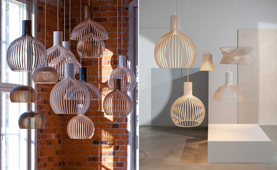 Secto Design Victo 4251 ペンダントライト Wooden Victo Small 4251 pendant lamp by Secto Design | Secto Design