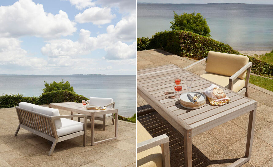 Virkelyst Outdoor 2 Seater Sofa by SAYS WHO for Skagerak by Fritz
