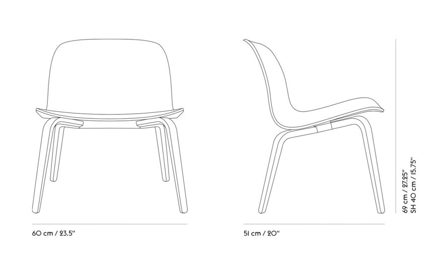 Visu Lounge Chair by Mika Tolvanen for Muuto | hive