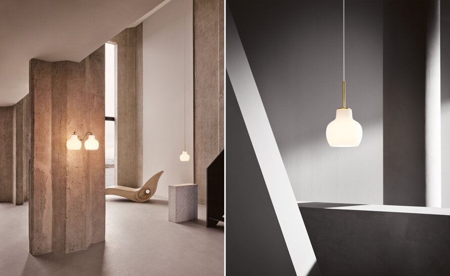 VL Ring Crown 1 Pendant Lamp by Vilhelm Lauritzen from Louis