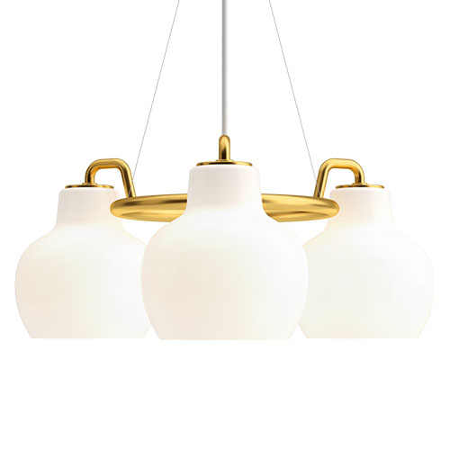 vl ring crown 3 pendant by Vilhelm Lauritzen for Louis Poulsen
