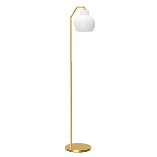 vl ring crown floor lamp by Vilhelm Lauritzen for Louis Poulsen