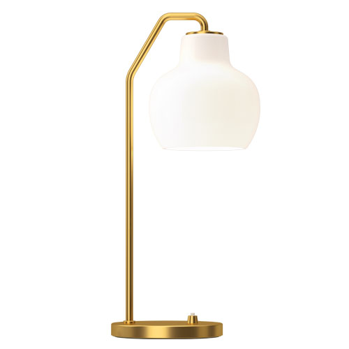 vl ring crown table lamp by Vilhelm Lauritzen for Louis Poulsen