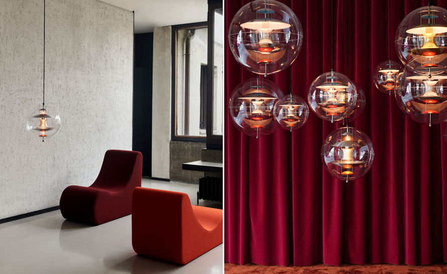 ルイスポールセン製オリジナル VP-GLOBE 50 Verner Panton VP Globe - Glass – VERPAN International