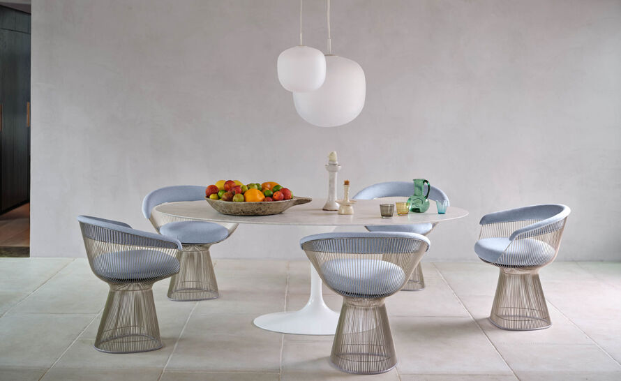 Warren platner dining chair hot sale