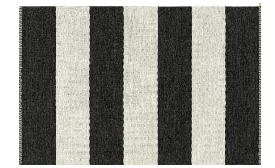 Wide Stripe Icon Woven Rug