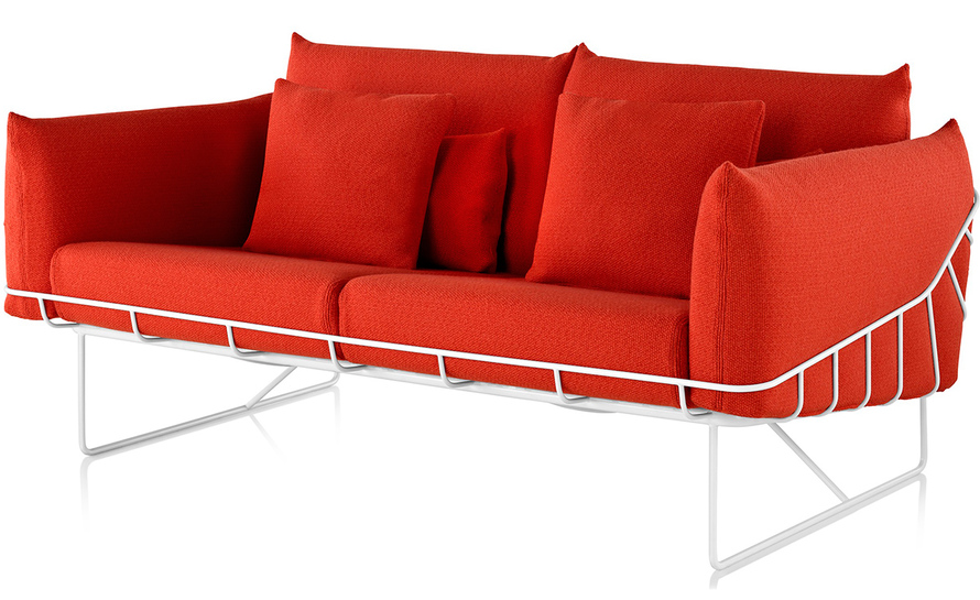 Sofa group. Sofa wireframe.