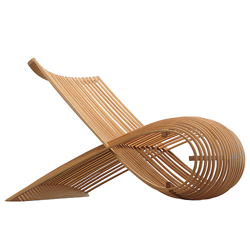 wooden chair by Marc Newson for Cappellini