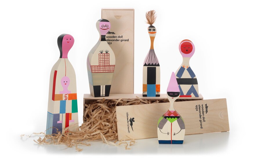Alexander Girard Wood Dolls produced by Vitra | hive