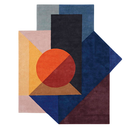 zoe kubb rug for GAN